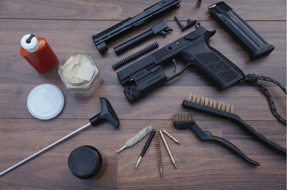 cleaning your firearm at conditionzerotactical.com