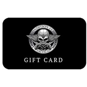 condition zero tactical gift card great gift idea