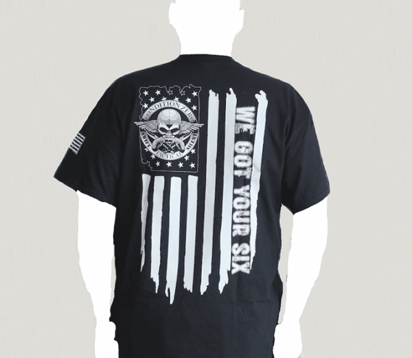 Condition Zero Tactical We got your six T-shirts